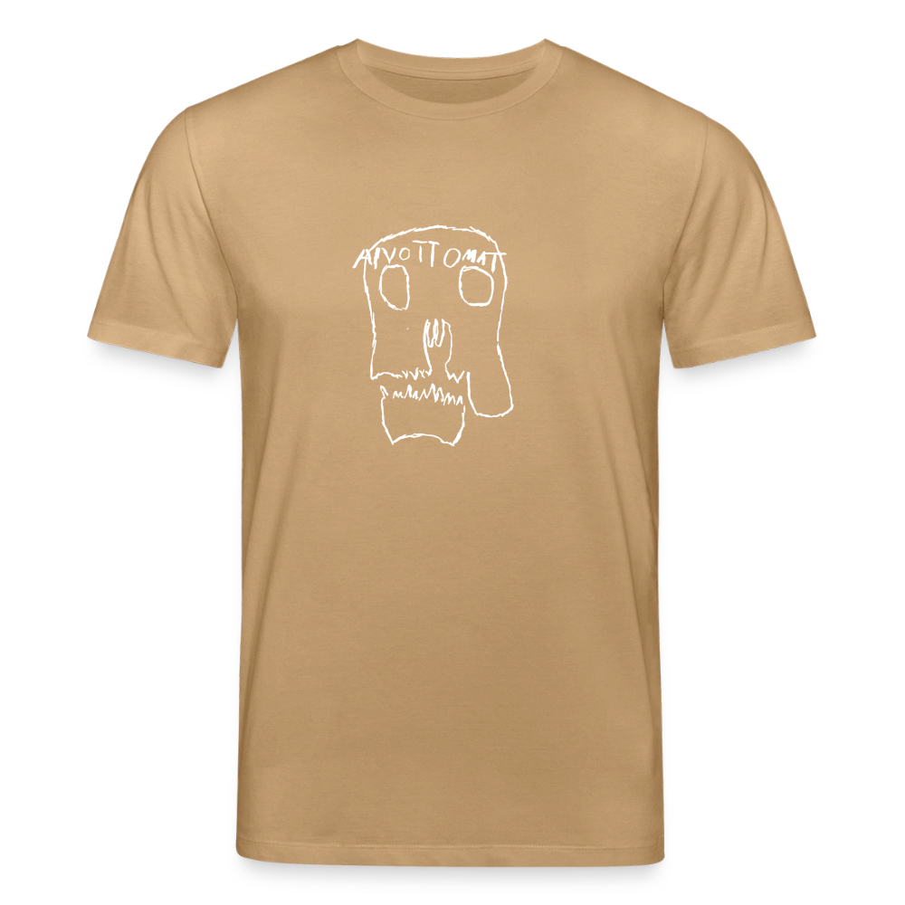 Aivottomat T-paita Premium unisex luomu-t-paita - toffee 
