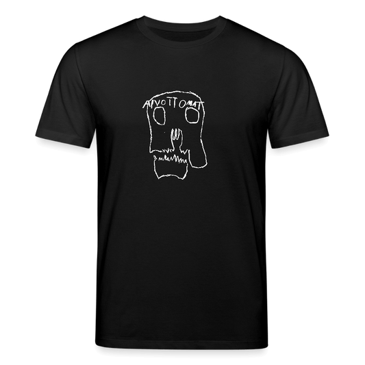 Aivottomat T-paita Premium unisex luomu-t-paita - musta