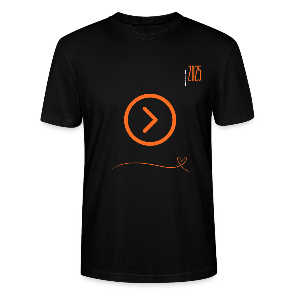 OmaPolun vuosipaita 2025 unisex t-paita - musta