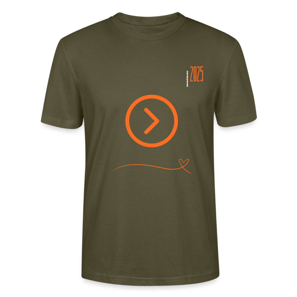 OmaPolun vuosipaita 2025 unisex t-paita - khaki